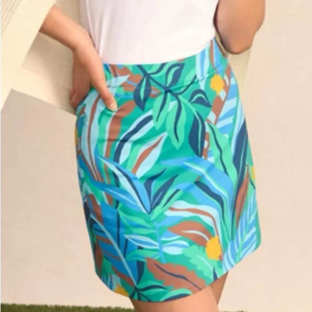 J. McLaughlin Briana Skort Elastic Stretch Golf Skirt Tennis Size XL